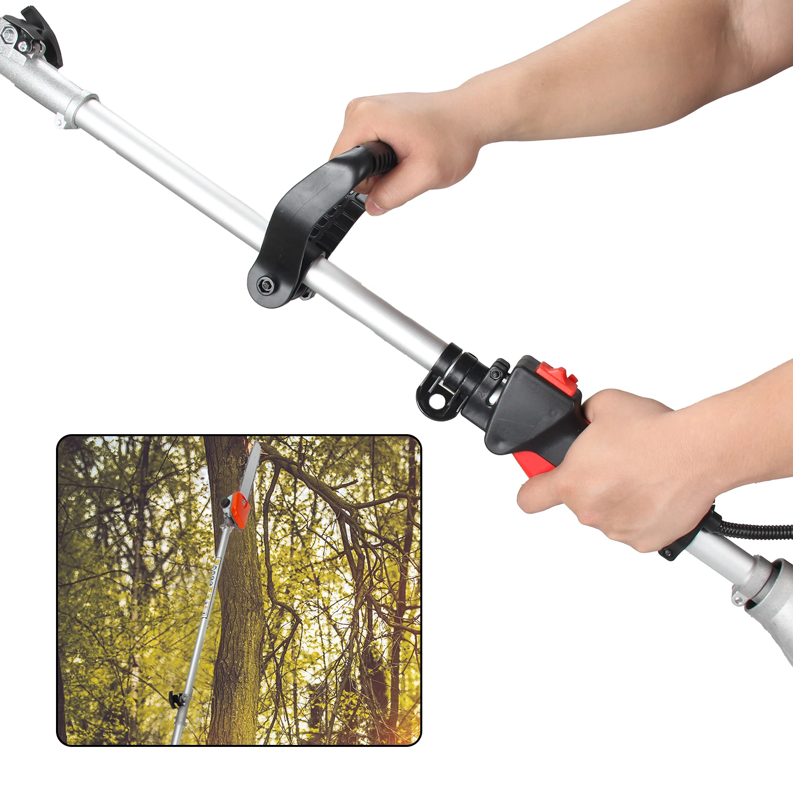 Pole Saw Gas Powered 52CC 2-Cy - Pole Saw Cordless review and price