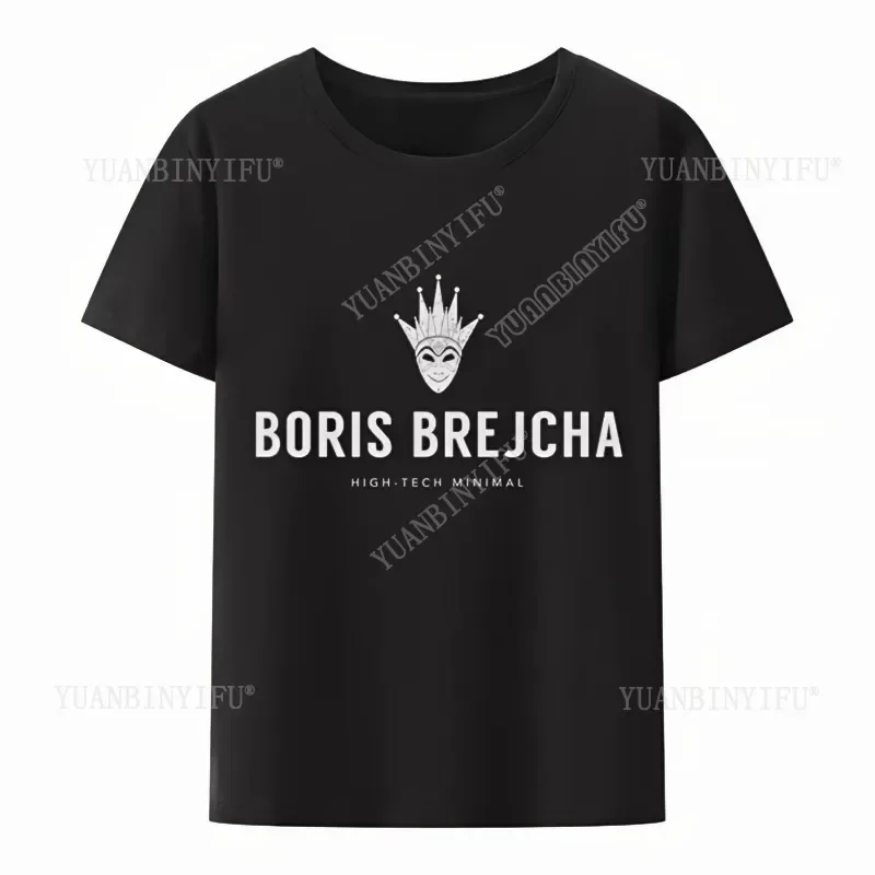Новый список Boris Brejcha Dj Mask футболка крутая короткая мужская женская футболка мужской хип-хоп летняя мода хипстерский топ с рукавами