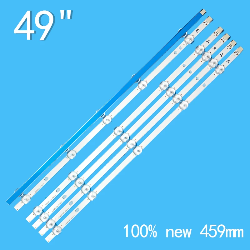 Striscia di retroilluminazione a LED per JL.D49051330-078HS-C 078AS 49 l2863dg LT-49C790 49 ao4usb 49 l3863db 49 l3653db LT-49C670 SVV490A32A