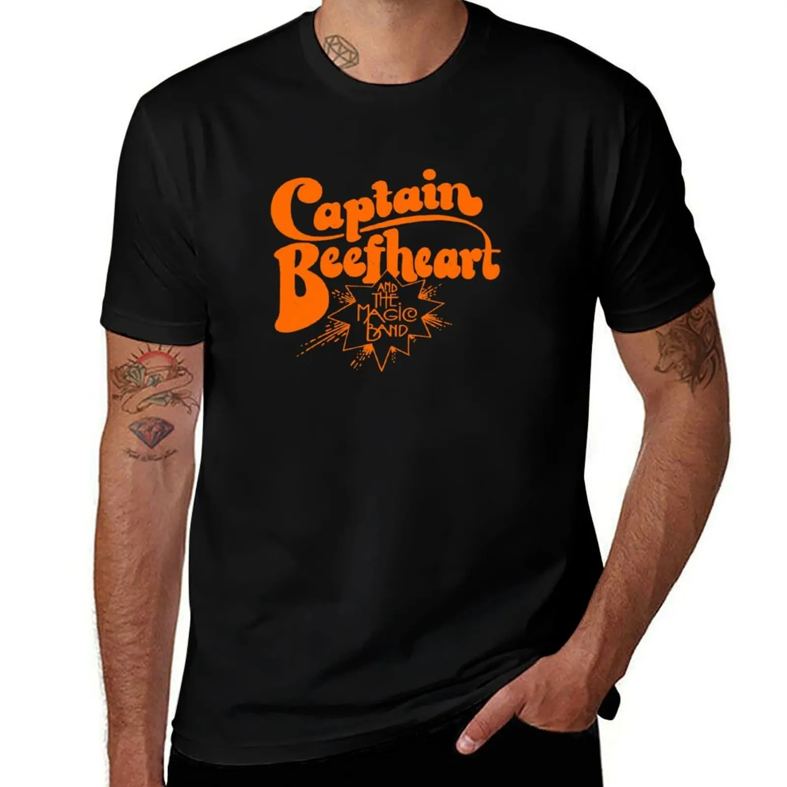 

Captain Beefheart And The Magic Band T-Shirt t shirts designer man t shirt cotton high quality t shirt for man T-shirt