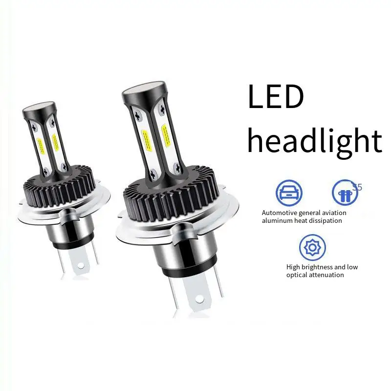 3 Side Led H4 Headl…