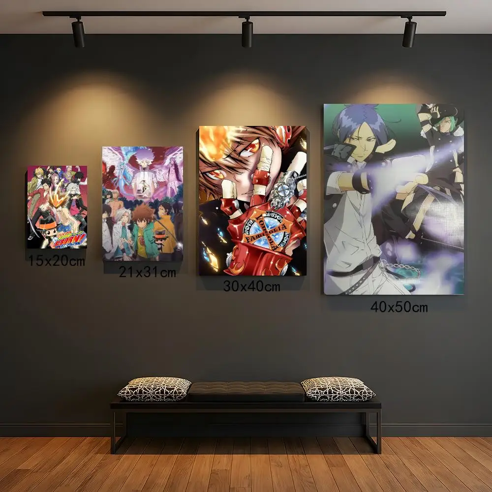 anime K-Katekyo Hitman Reborn-N Painting Calligraphy Elegant Botanical Decor for Living Room Modern Interior Design