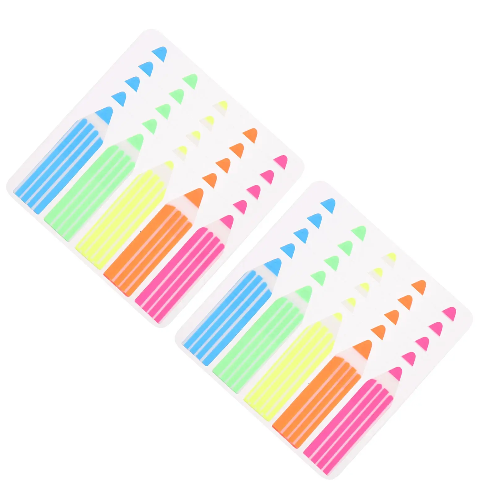 

1000pcs Bookmarks Sticky Tabs Notebook Planner Bright Colors PET Page Markers Annotation Supplies Portable Stickers