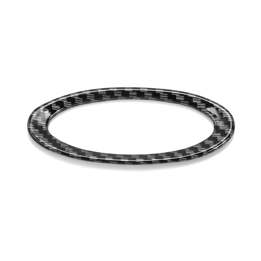 Car ABS Chrome Car Steering Wheel Decoration Ring Trim Sticker for Ford Focus 2 Fiesta Ecosport
