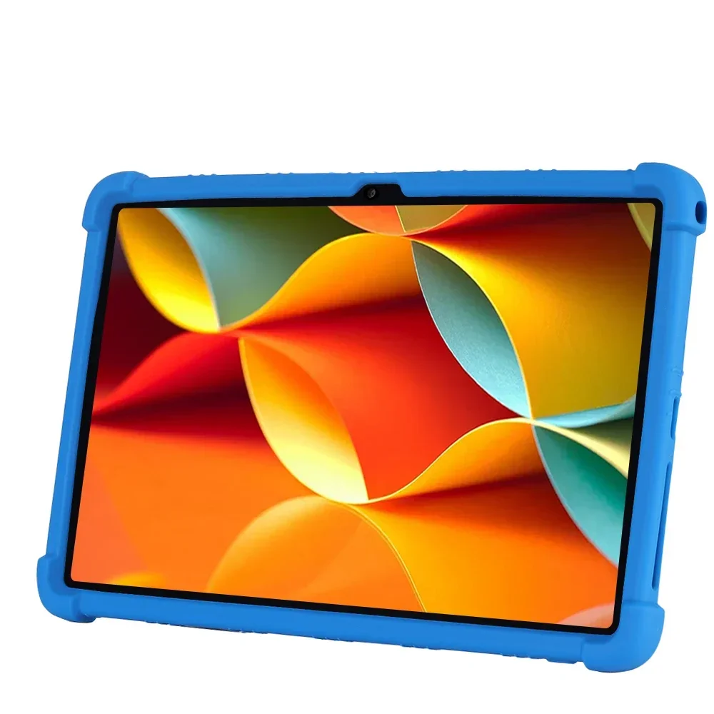 For Blackview OSCAL Pad 15 Case 10.36inch Tablet Shockproof Soft Silicone Cover with Airbags And Kickstand Funda Protection