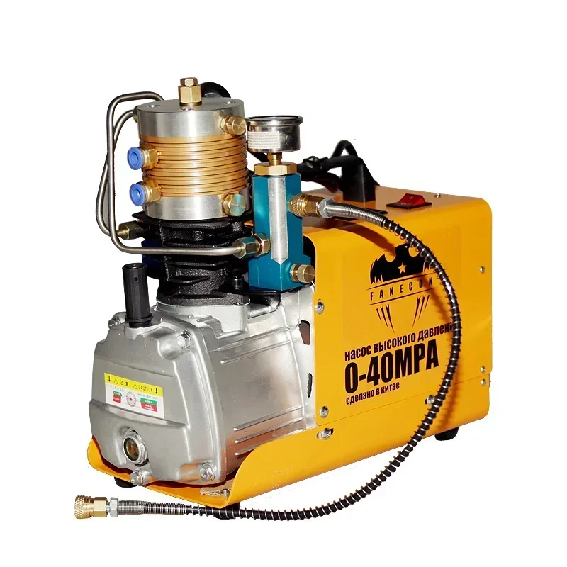 

New High Pressure Air Pump 40mpa High Pressure Air Pump Small Single Cylinder Water Cooled Electric Air Pump