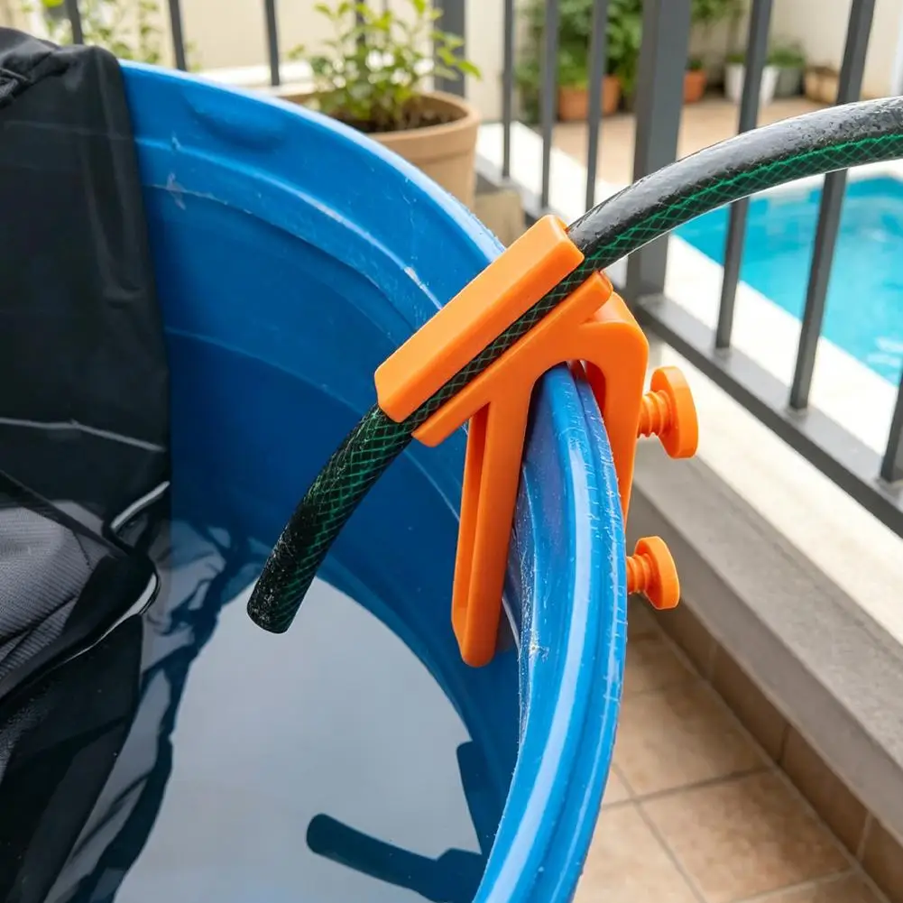 Adjustable Plastic Water Pipe Clamp Curved Design Easy Install Mounting Clip Multifunctional Heavy Duty Hose Holder 2026 New