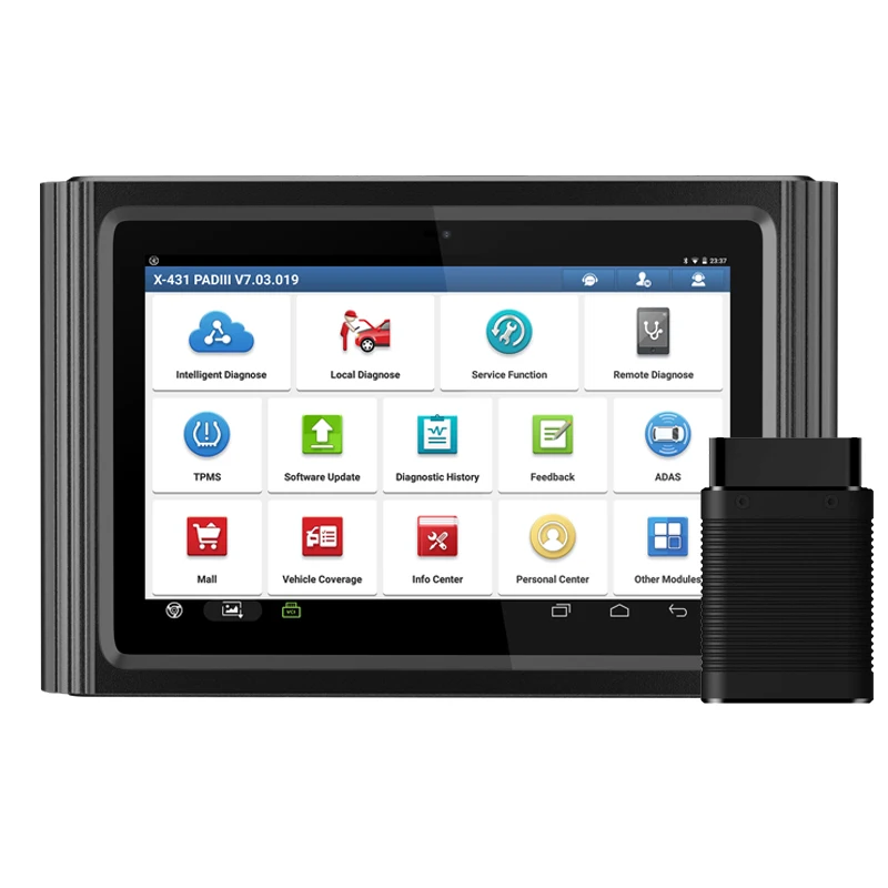 Herramienta de Diagnóstico Automotriz LAUNCH X431 PADIII, Programación de ECU PAD3, Escáner Automotriz para Todos los Sistemas, Codificación de ECU, 37+ Funciones de Reinicio, 2 Años de Actualizaciones Gratuitas