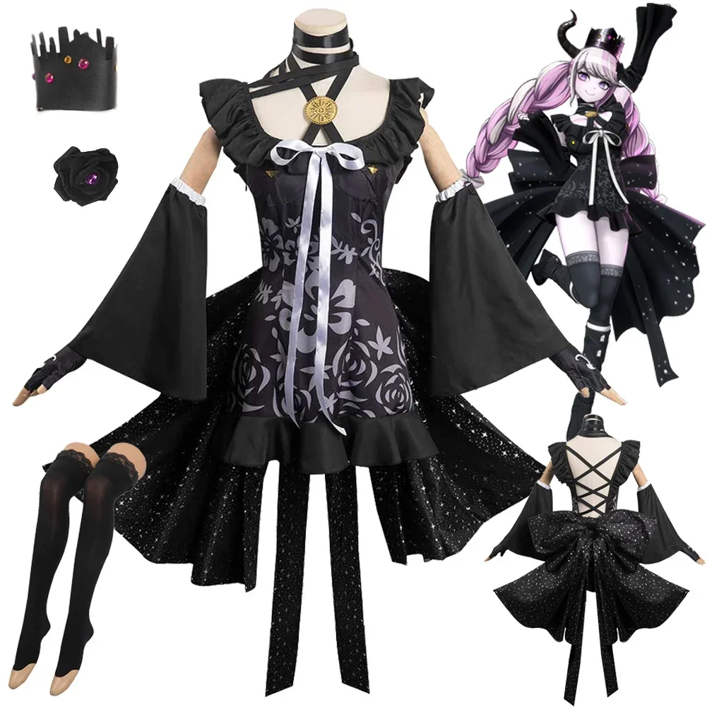 Disfraz de personaje de Anime para adultos y mujeres, juego maestro, Detective, archivos, código de lluvia, disfraz de muerte, fantasía, Cosplay, Roleplay, trajes