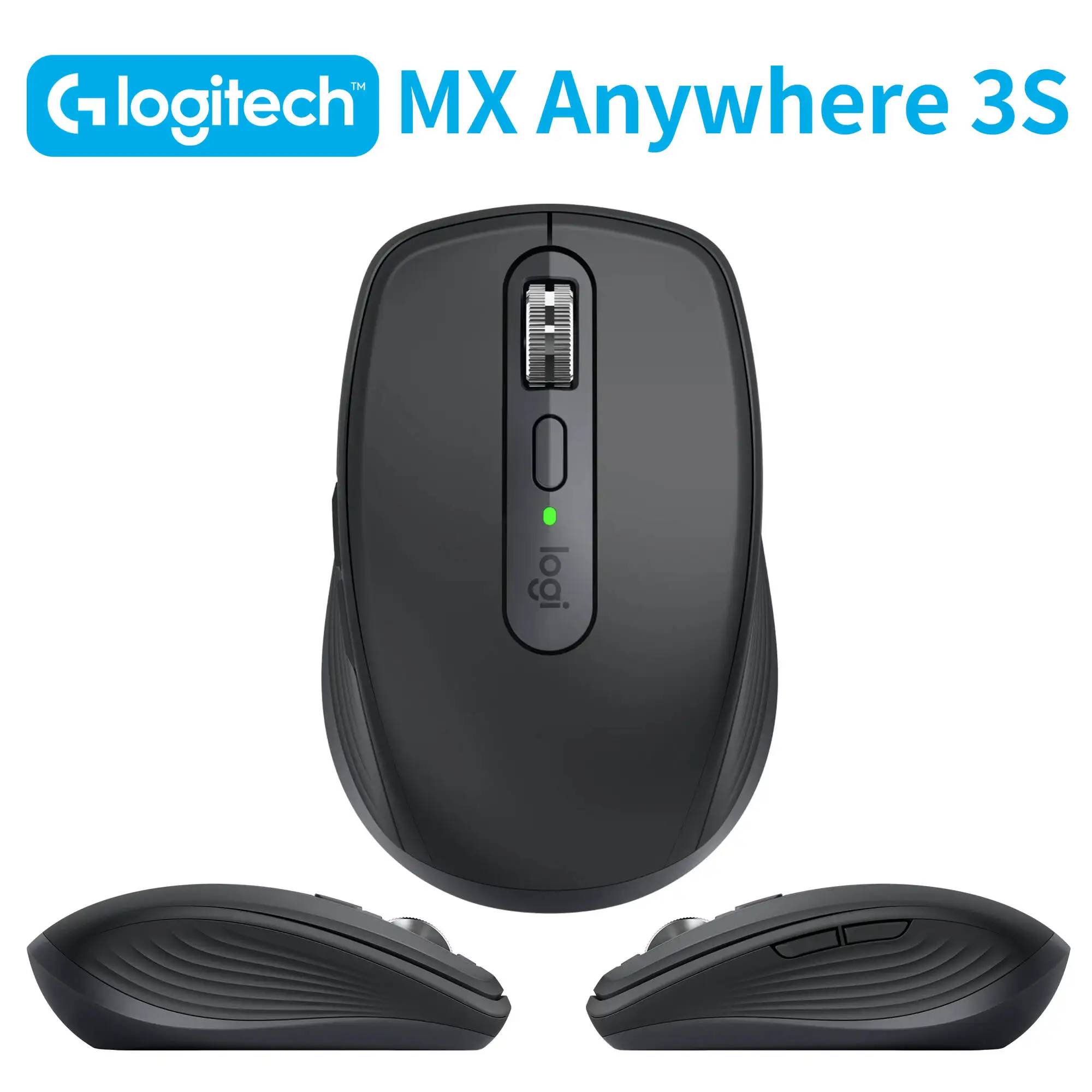 

Logitech MX3S Mac Mouse Deep Adaptation For MacBook Air Pro iPad Seamless Use