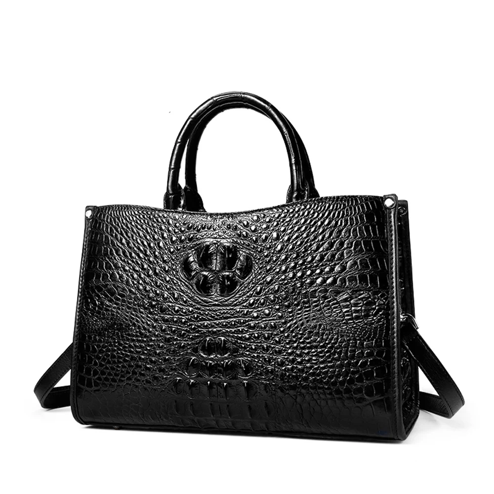 keximayuanyuan crocodile Female bag crocodile leather  import  female handbag large capacity  Single shoulder bag  women bag