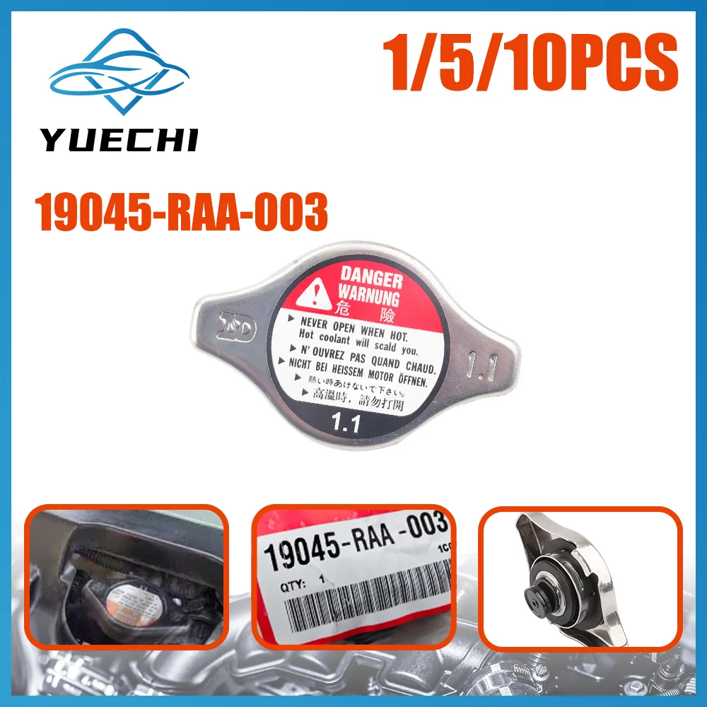1/5/10PCS Compatible With Accord Crv 1.1 Anti-Scald Cover Radiator Water Tank Cover 19045RAA003 19045-RAA-003