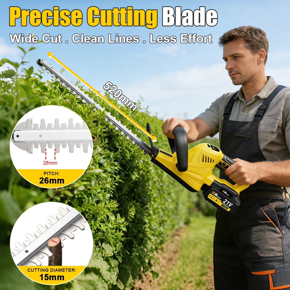 Hecus Bezszczotkowy 2000W 7200 – Gardening Tools Battery Powered recenzja i cena