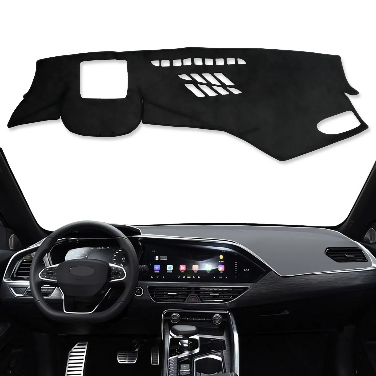 For Geely Tugella FY11 Dashboard Cover Pad Anti-Slip Dash Mat Dashmat Sunshade Protective Carpet Accessories view 2