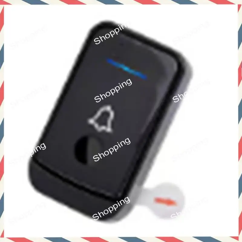 M20K Bel Pintu Nirkabel Bel Pintu Musik Digital Nirkabel Sensor Rumah Remote Control Pager Steker AS