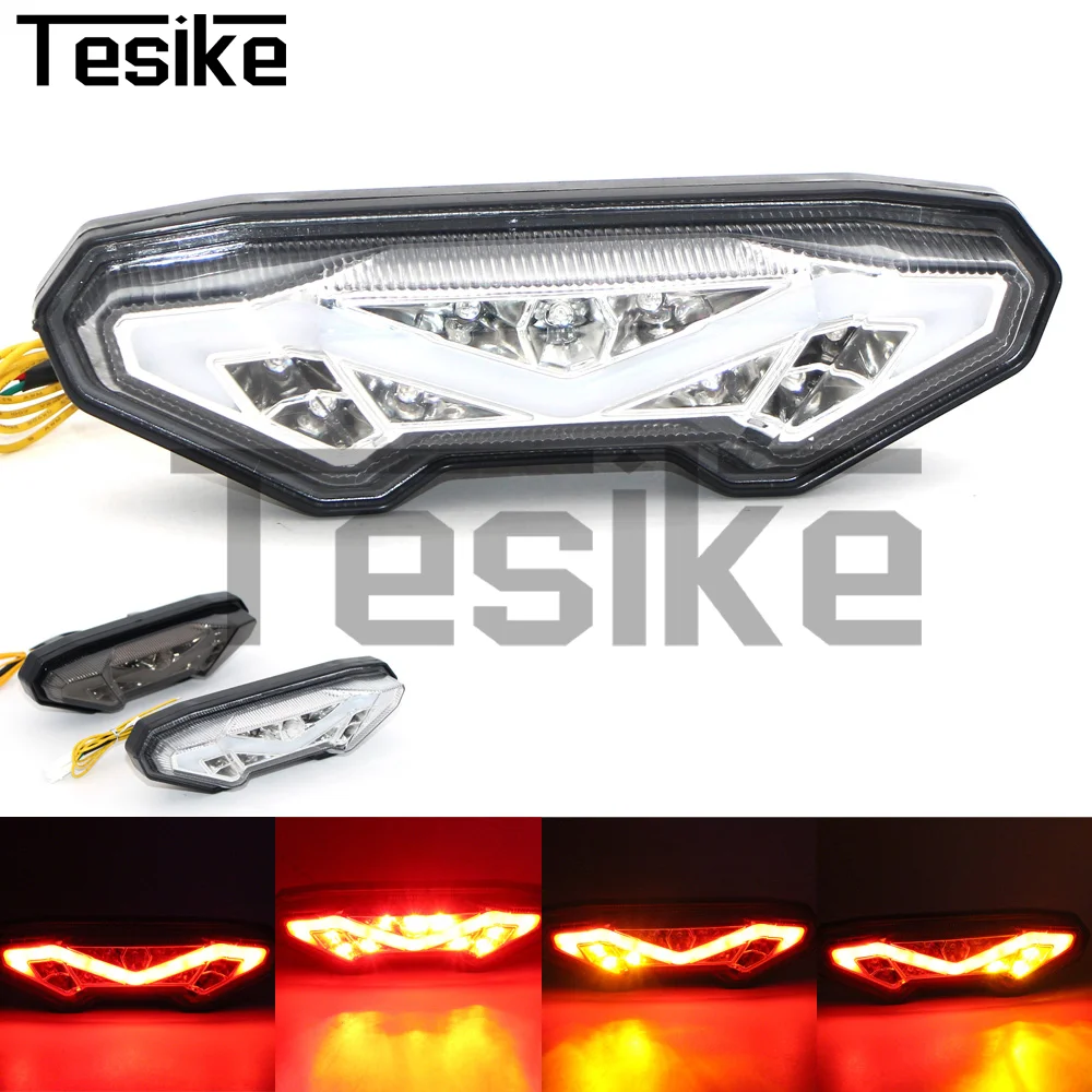 Motorcycle Brake Lamp Turn Signal Taillight LED Tail Light For Yamaha MT09 2014-2016 Tracer 2015-2020 MT 10 FJ09 Brake Indicator