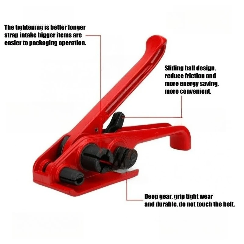 One Set Electric Welding Strapping Heating Tool Manual Seal Strapper Banding Handy Strip Tightener Tensioner Machine 220V/110V