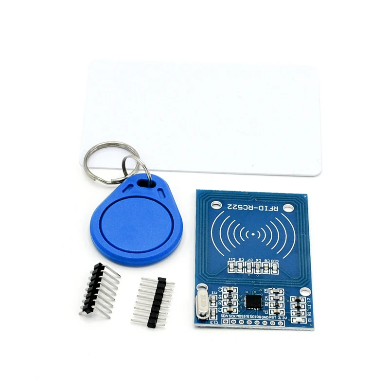 13.56 ميجا هرتز RC522 وحدة RFID IC مع قاعدة المفتاح لبطاقة IC لـ Arduino RC-522