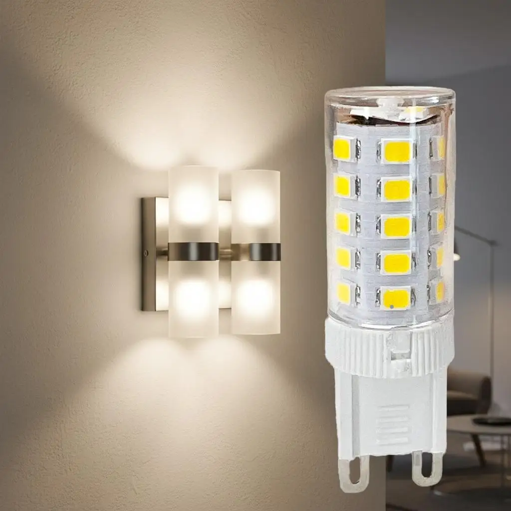 7 واط مصباح ليد لمبة G9 E12 E14 كول/دافئ الذرة البيضاء 220 فولت لمبات Smd2835 السيراميك ديكور سطوع عالية غرفة المعيشة الإضاءة السقف #1