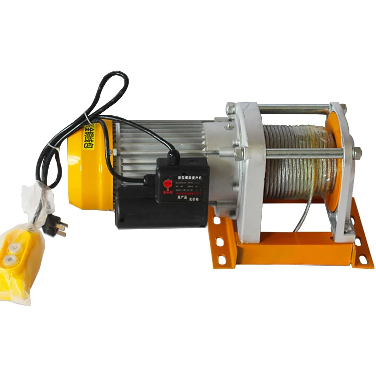 China Suppliers Construction Hoist Mini 220V Electric Winch