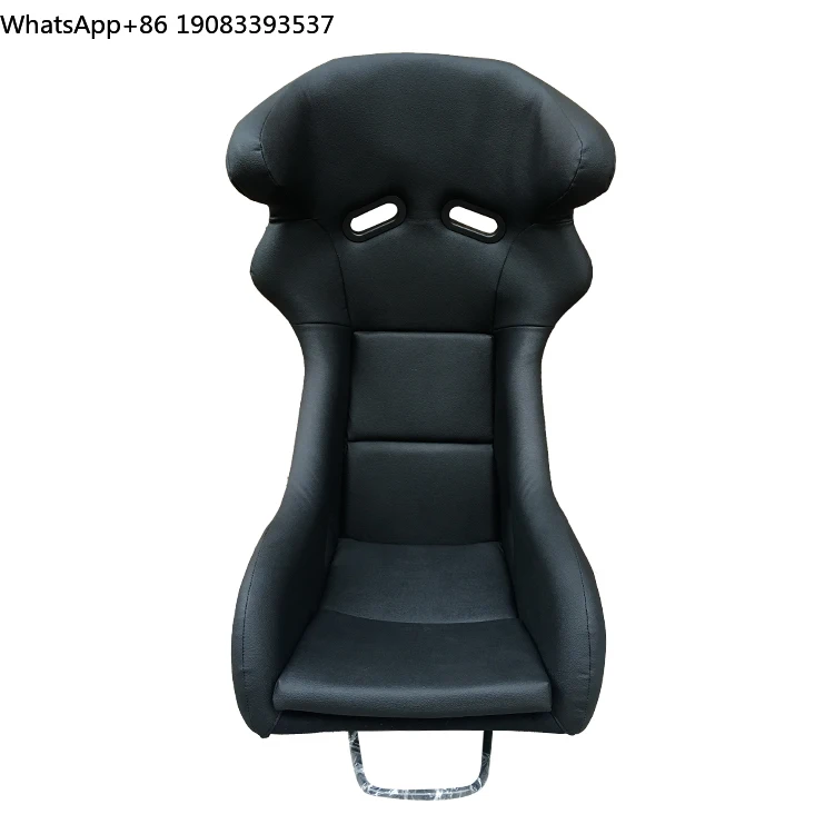 EDDYSTAR High Quality Manufacture Price Sim Racing Seats Black Pvc Car Seats Racing Universal Race Seat