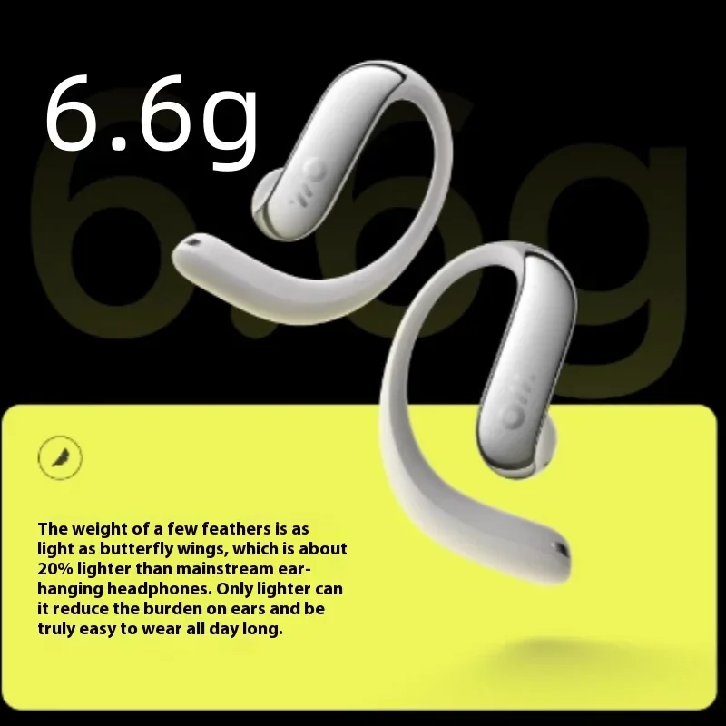 Ola Friend Open Earphones Bluetooth-Compatible Running Headsets AI Intelligent Waterproof Lightweight Noise Reduction Earbuds