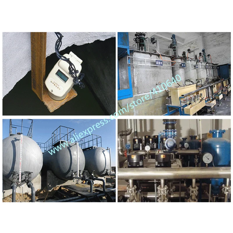 FABRIEK LEVERING 3 meter DC 24 V 4 tot 20mA Geïntegreerde echografie Waterniveaumeter Materiaalhoeveelheidsmonitor Ultrasone meter