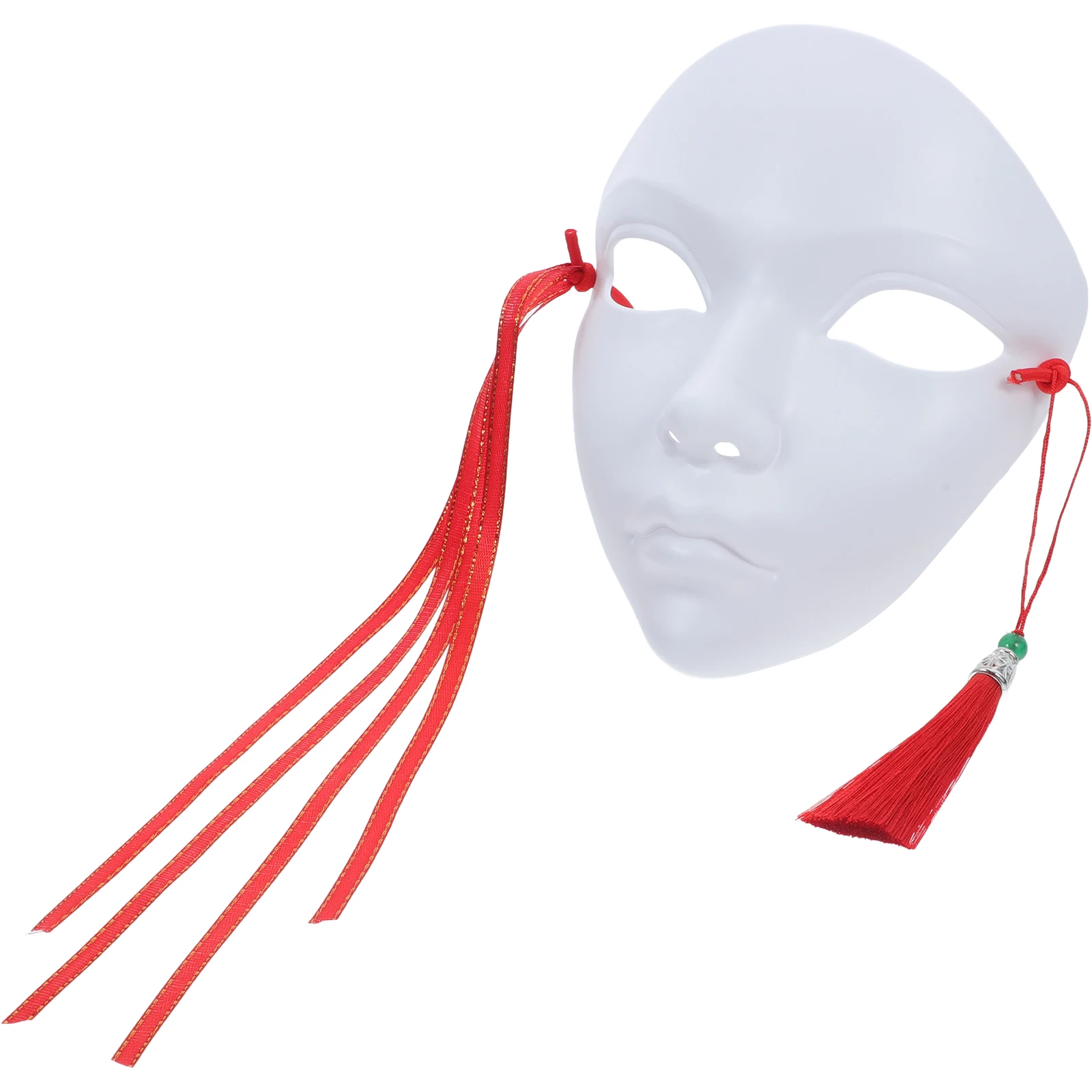 أقنعة التجميل للحفلات التنكرية الأبيض PP السائبة DIY أقنعة فارغة اكسسوارات الكبار تأثيري هالوين حفلة موسيقية عرض الأزياء