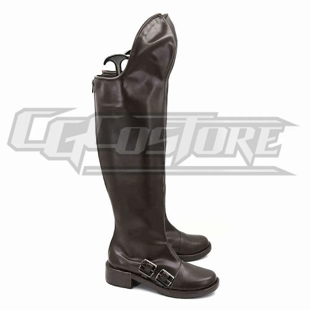 Zapatos de Cosplay de Richard Stirling, botas para hombres, disfraces de personajes de Anime Unisex, calzado ACS-6019