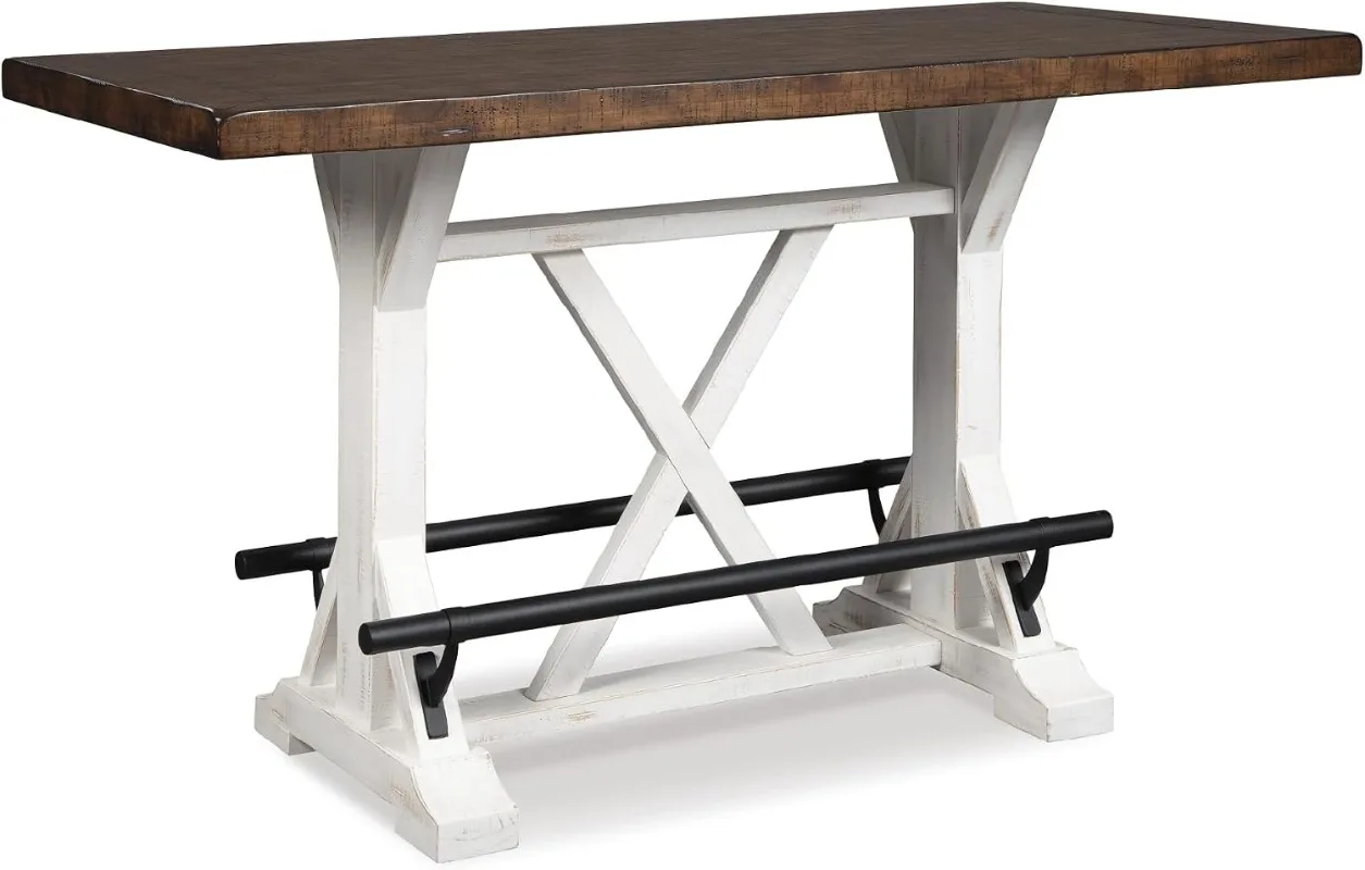 Signature Design by Ashley Farmhouse Counter Height Dining Table