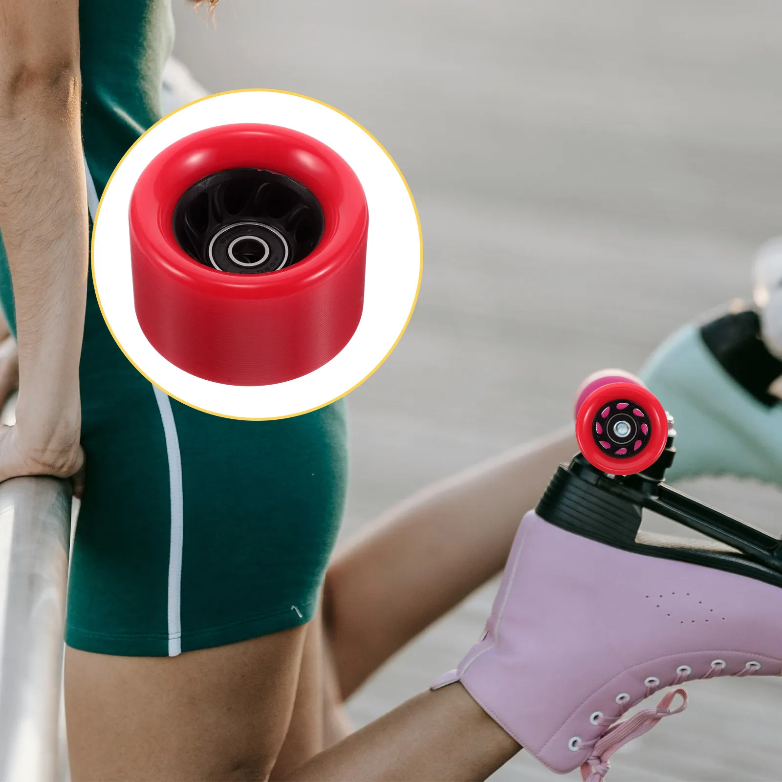 

Сменные колеса для роликовых коньков, не светящиеся, для скоростных роликов, съемные, противоскользящие, из полиуретана, для улицы и помещений, для скейтбордов и самокатов