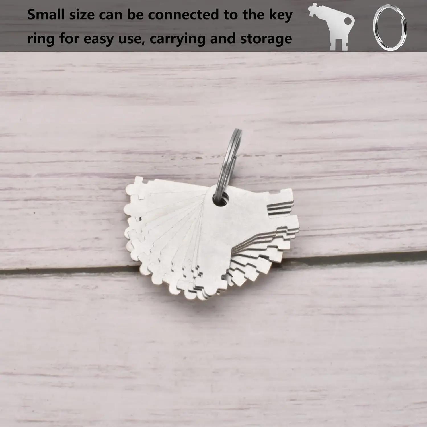 1/2 Sets Paper Towel Dispenser Key with Key Rings, Universal Commercial Dispenser Key Replacement and Toilet Paper Dispensers