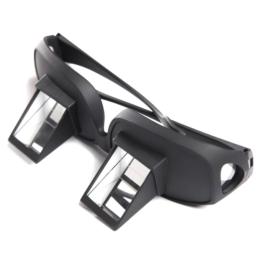 Periscope Horizontal Reading TV Sit View Glasses Fishing on Bed Lie Down Bed Prism Spectacles Horizontal Lazy Prism Angled Tools