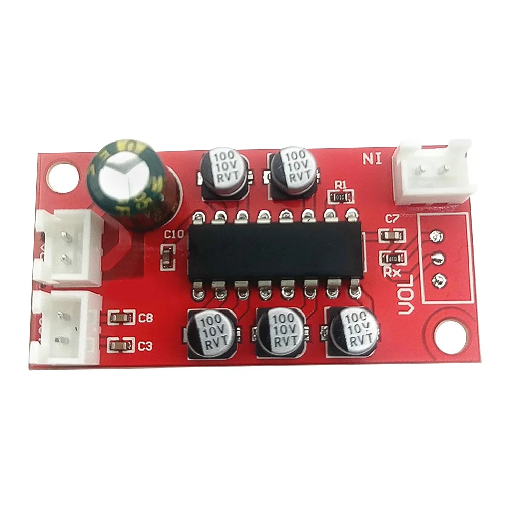 TEA2025L Mini Low Power Power Amplifier Board DC 3-10V Mono BTL Output Audio Power Amplifier Module With Volume Potentiometer