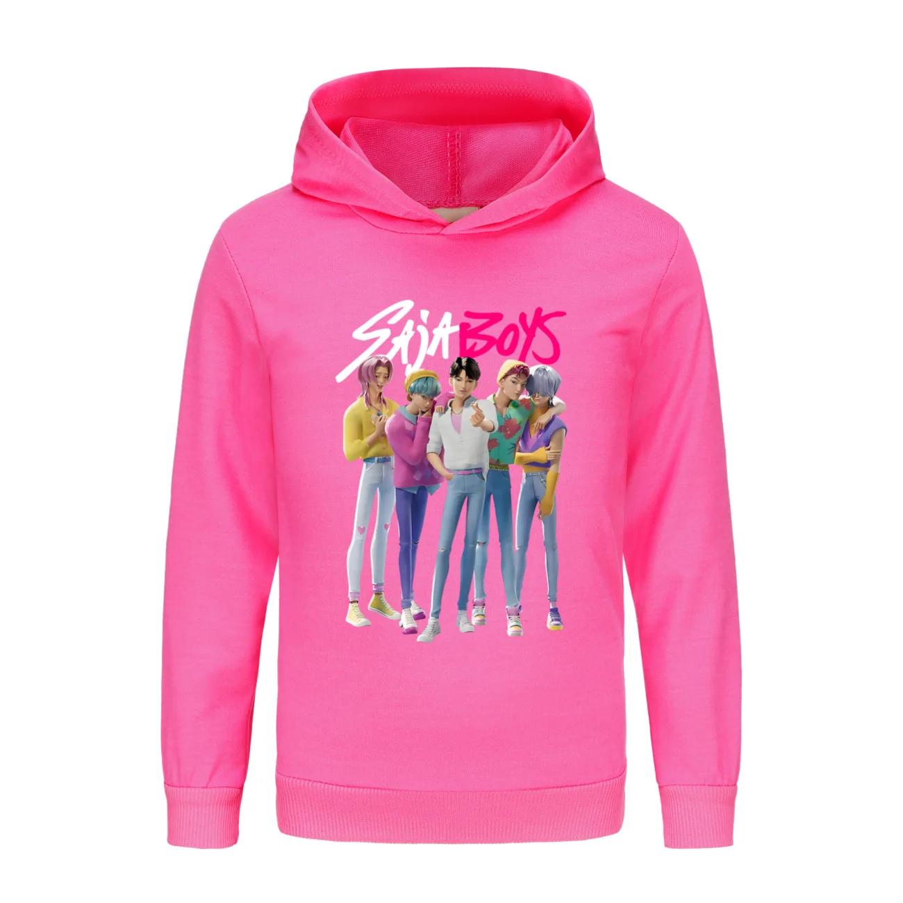 

KPop Demon Hunters Kids Hoodies Saja Boys Boys Girls Sweatshirt Fashion Versatile Streetwear Trends Anime Top Hoodies