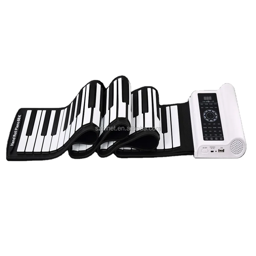 Chinese factory low price 88 keys electrical portable folding piano keyboard