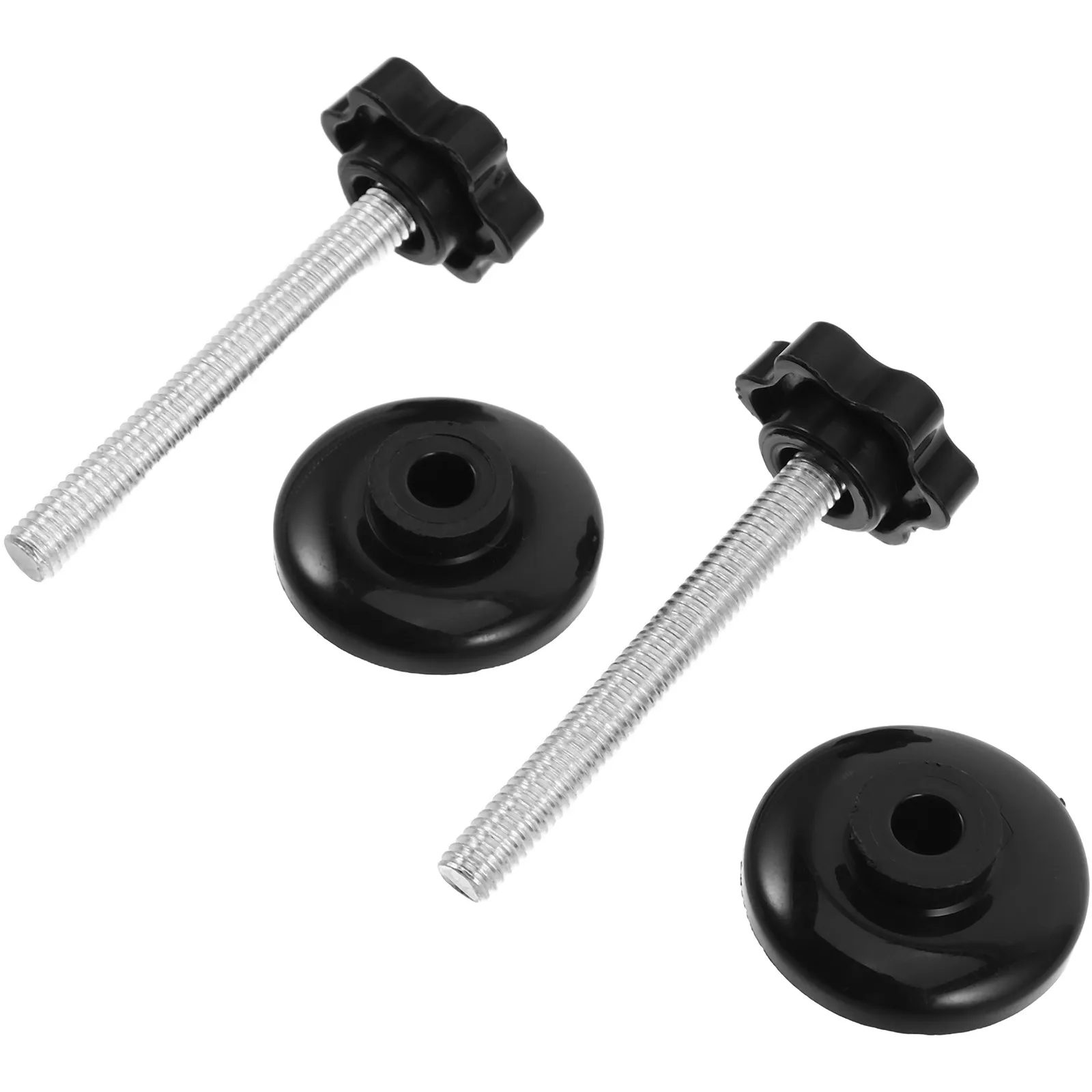 

2Pcs Walker Replacement Parts Ergonomic Star Shape Hand Knobs Easy Grip Locking Adjustment Wheels Mobility Aid Accessories