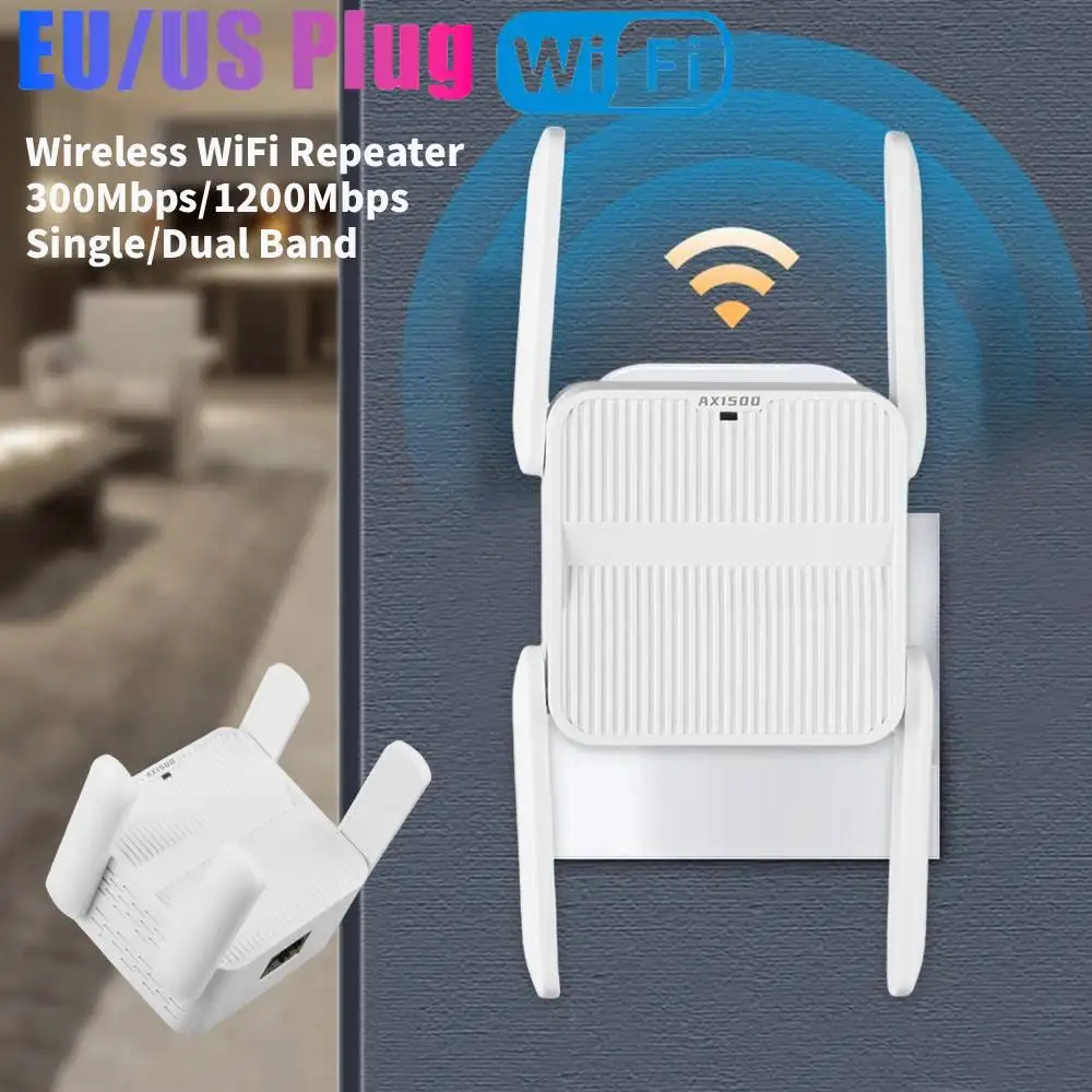 

Усилитель Wi-Fi 6 1200 Мбит/с, двухдиапазонный ретранслятор 2.4G и 5ГГц, расширитель зоны покрытия, усилитель сигнала Wi-Fi, сетевой интерфейс дальнего действия