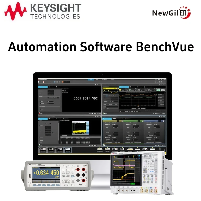 Keysight Control and Automation Software BenchVue Multimeter Oscilloscope Signal Generator Software