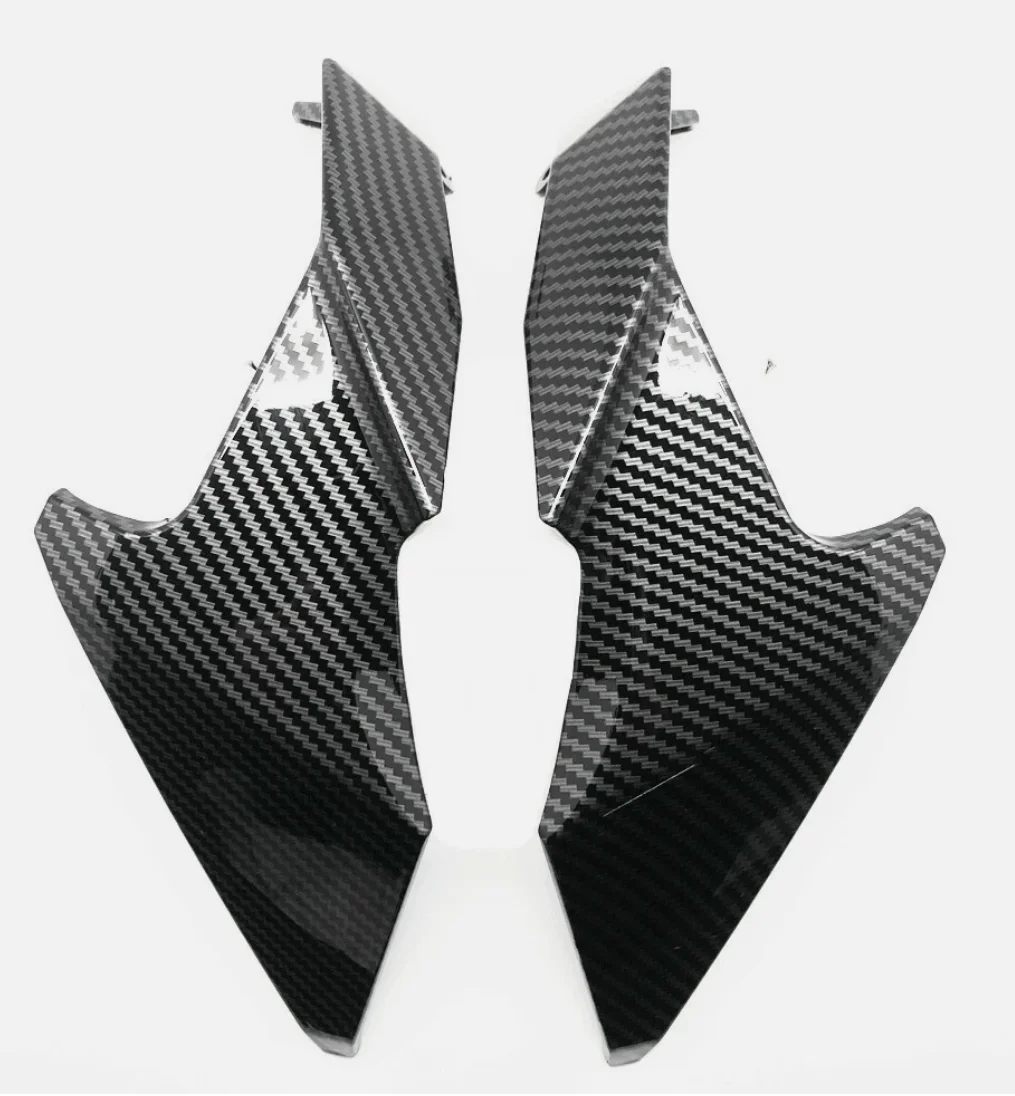 For KAWASAKI Z 400 2018-2020 Side Nose Headlight Cover Trim Fairing Carbon Fiber