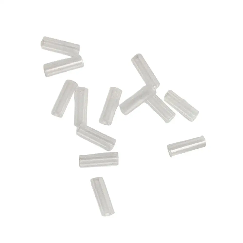 50Pcs Bead Chain Anti-lost Cover Pendant Acrylic Card Chain Falling Off Key Ring Protective Cover To Prevent Falling Bead Chain