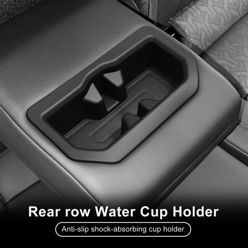 

Suitable for 24 Sequoia Central Control Water Cup Anti-Slip Shock Absorbing Water Cup Cover Limit Drink Holder Storage Rack