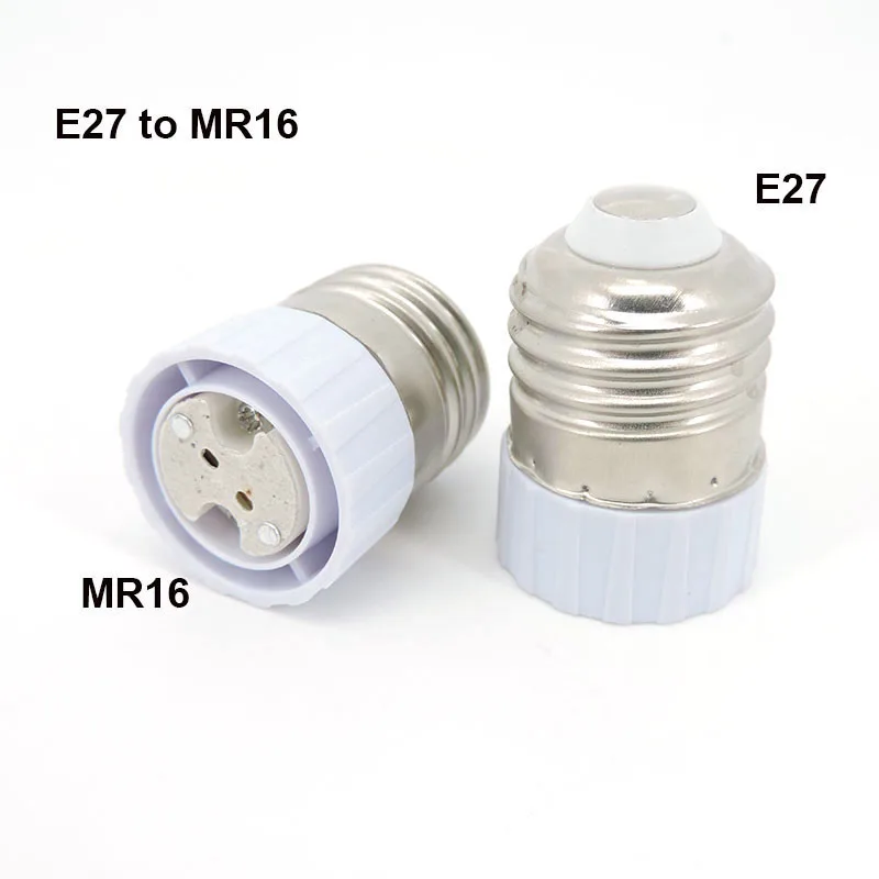 1/5pcs E27 to MR16 to E27 Lamp bulb base Holder power Socket Converter lamp holder LED Light Adapter Screw E27 to GU5.3 G4