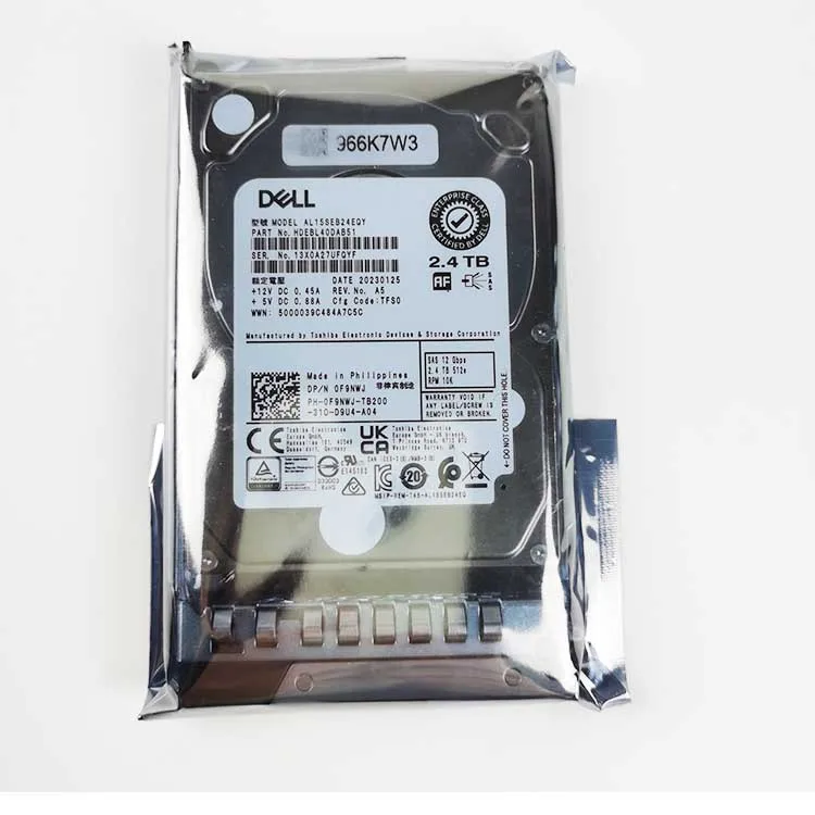

DELL 2.4TB SAS 10K HDD For DELL Server
