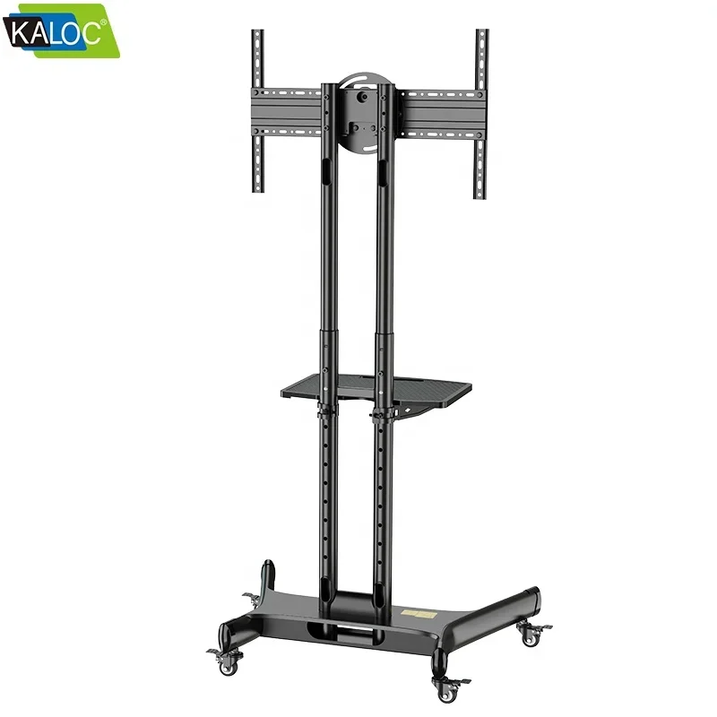 KALOC-carrito de TV móvil de 32-65 pulgadas, mueble de TV LCD de Plasma, montaje en pared, LED ligero, soportes de TV móviles modernos de fábrica L65-X