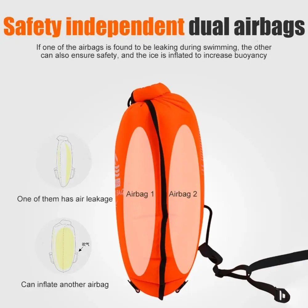 Floating Bag Swimming Waterproof Dry Bag Large Capacity Waterproof Water Separation Dry Bag Wear Resistant Drifting Swimming Bag