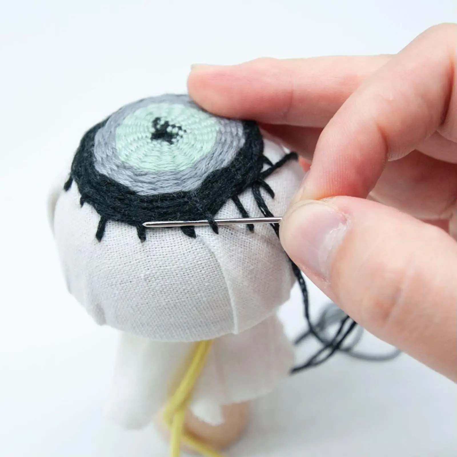 Manual Mushroom Patching Tool Set Repair Thread Tools DIY Compact Knitting Tools for Socks Clothes Pants Hats Bags