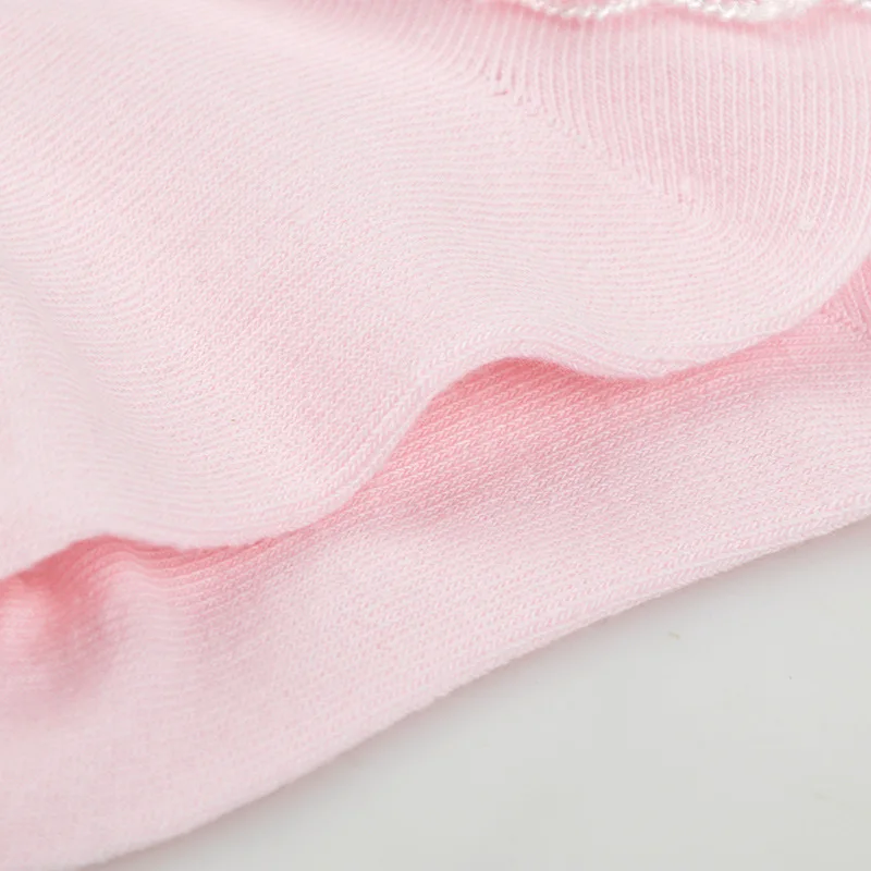 1Pairs Cotton Lace Ruffle Princess Mesh Breathable Socks Children Ankle Short Sock White Pink Blue Baby Girls Kids Toddler image 5