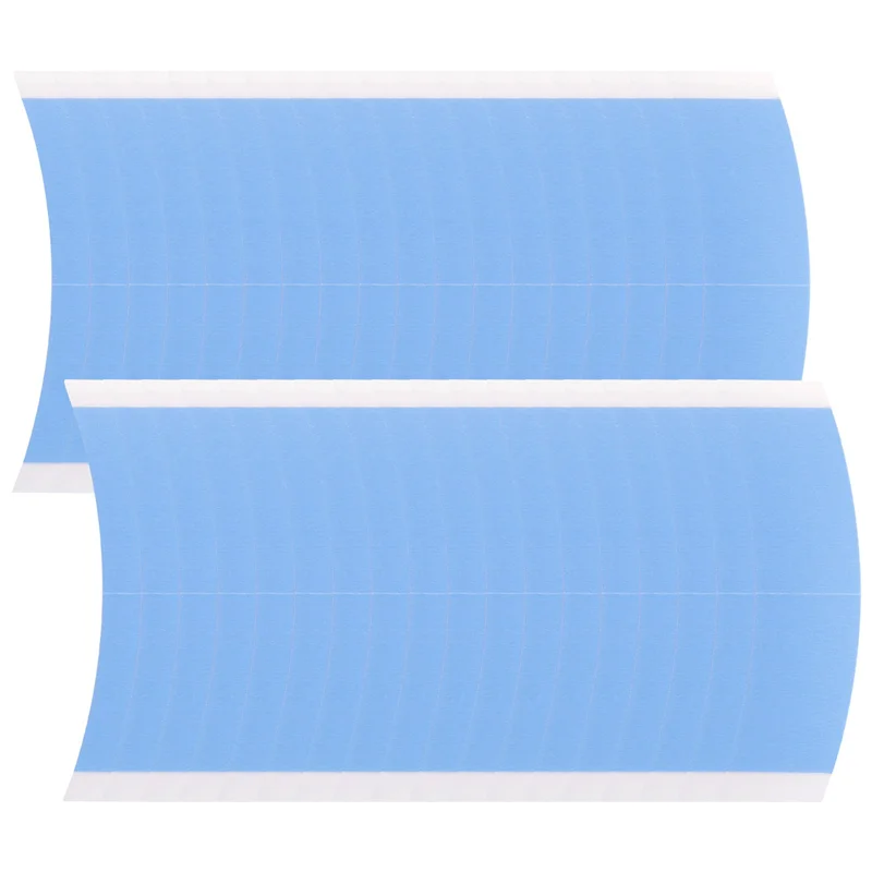 A006-36 ピース/ロット強力かつらテープストリップ固定毛接着剤延長二重テープ防水と汗かつらレースかつらフィルム