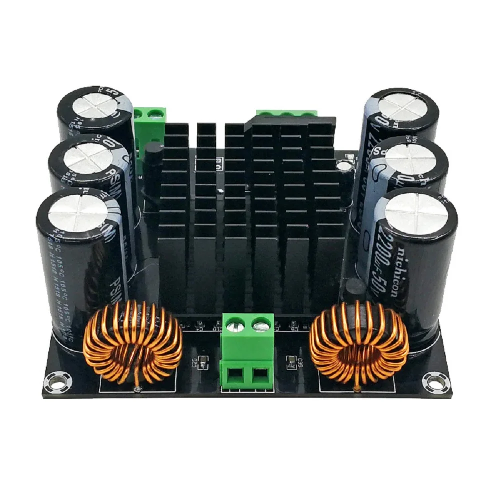 XH M253 لوحة صوت رقمية عالية الطاقة أحادية القناة TDA8954TH BTL وضع 420 واط لوحة صوت للوحة ملحقات المكثفات #3